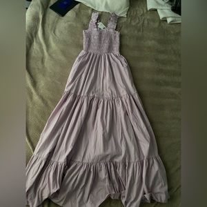 Lavender maxi dress ( fits maxi on myself, I am 5’3)